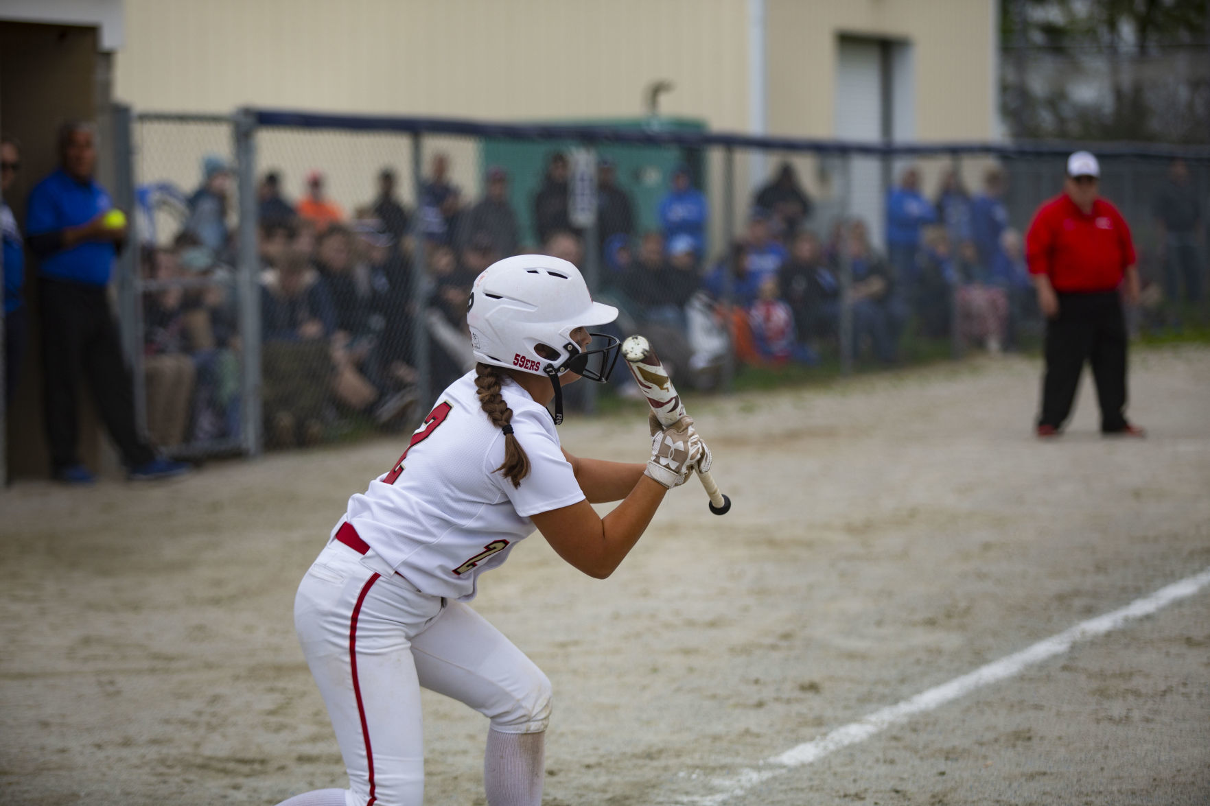 Softball match between Boone Grove and Andrean